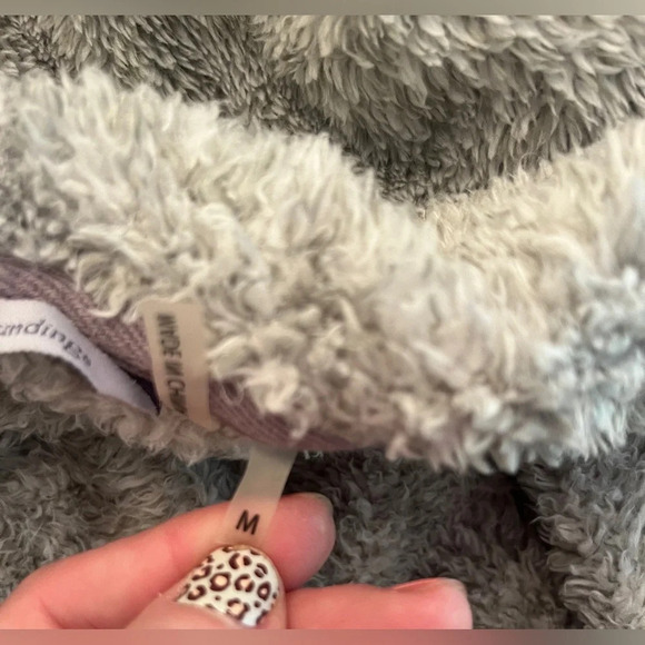 Hugs From Soft Surroundings Hug Me Cardi Terry Cardigan Sz M - Picture 6 of 8